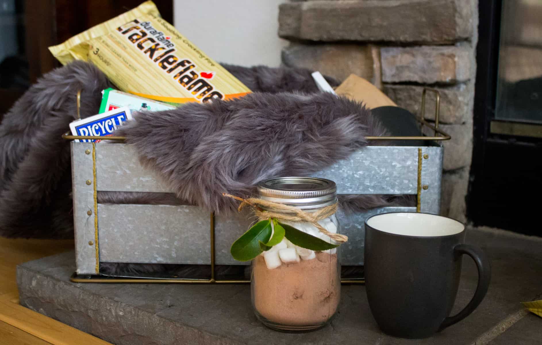 Winter Gift Basket to Keep or to Give Thoughtfully Simple