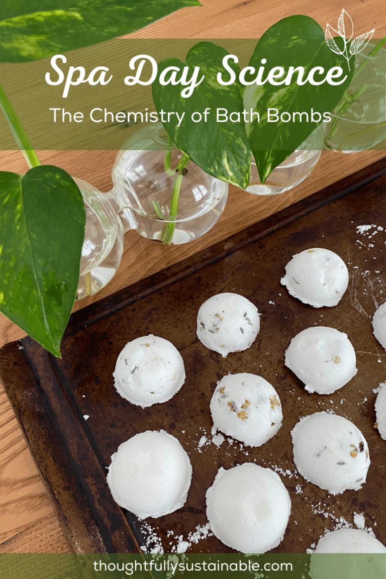 How to Explain the Chemistry Behind Bath Bombs + Free Recipe Thoughtfully Sustainable