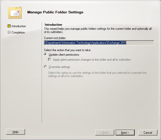 Exchange 2010 Public Folders Part 1 Thoughtsofanidlemind's Blog