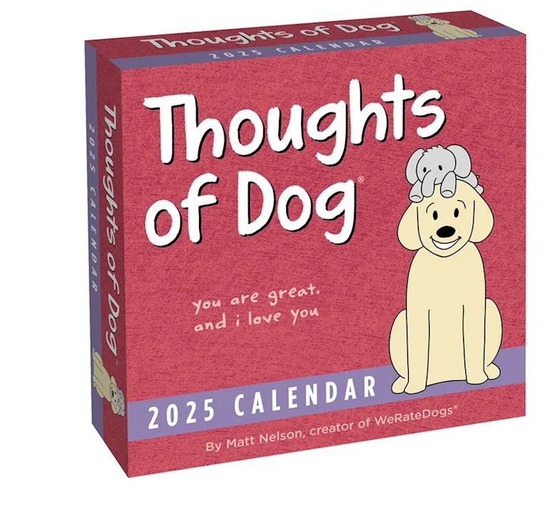 Thoughts of Dog 2025 DaytoDay Calendar Thoughts Of Dog
