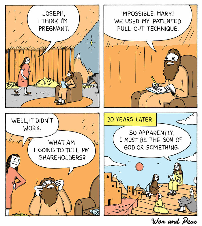 20 Dark Humor Comics With Unexpected Twists By War And Peas Thoughts