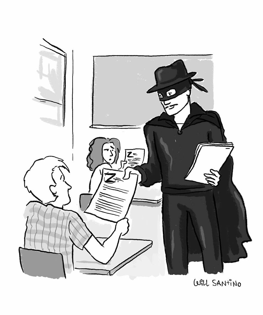 30 Funny Comics Filled With Absurd Situations And Silly Humor By Will Santino Thoughts Of Humans