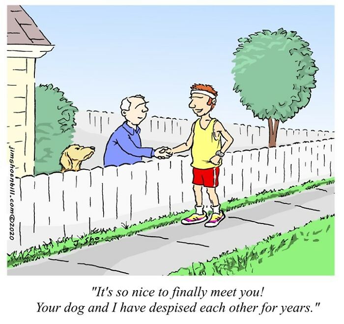 30 Funny Comics With Positive Humor By Jim Schoenbill Thoughts Of Humans