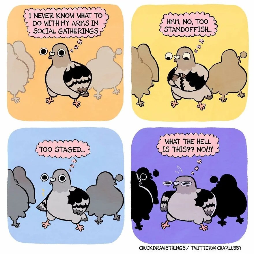 25 Relatable And Funny Comics By The ‘chuck draws things’ (New Pics) Thoughts Of Humans