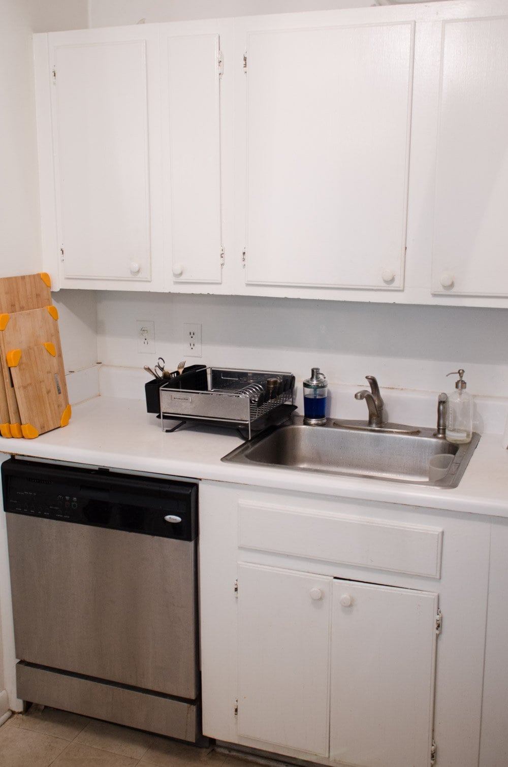 Easy BudgetFriendly DIY Rental Kitchen Makeover Thou Swell