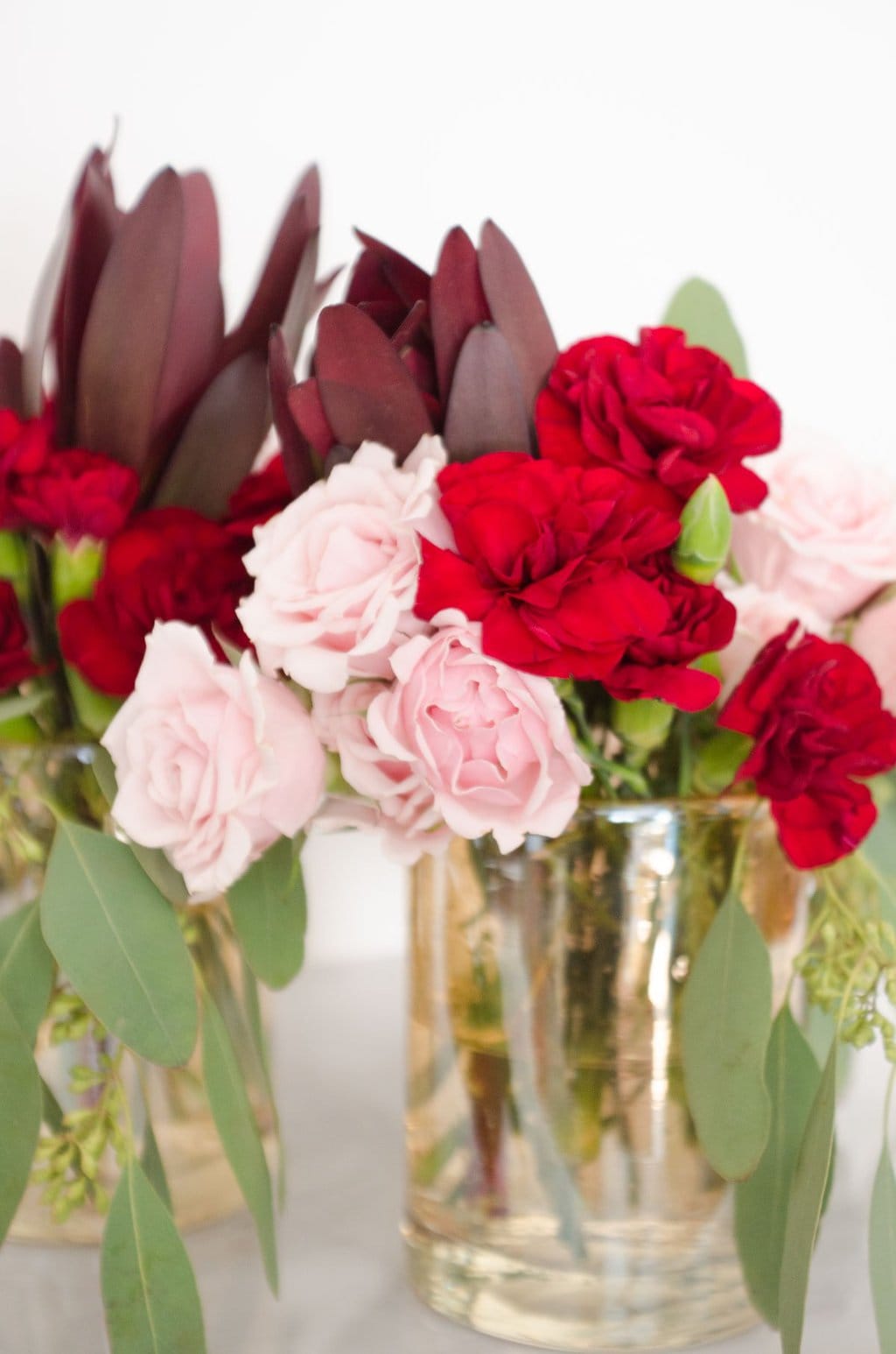 Simple Valentine's Day Flower Arrangement Thou Swell