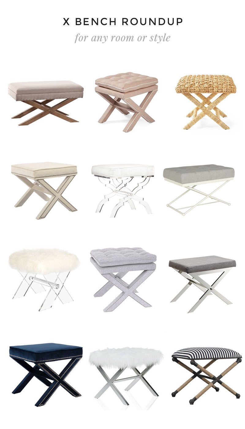 Versatile X Benches for Any Room or Style Thou Swell