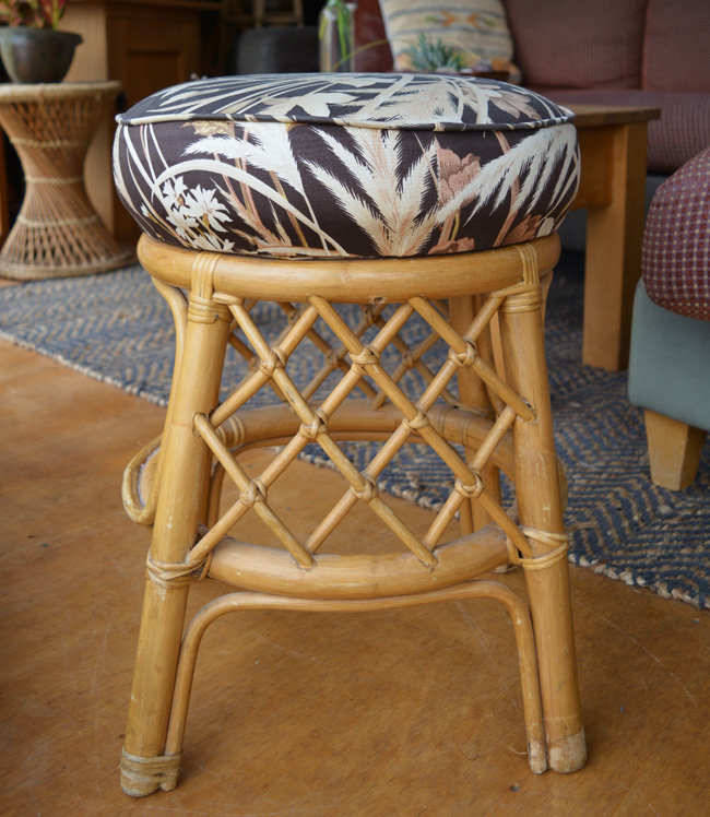 DIY How to Reupholster a Stool The Easy Way
