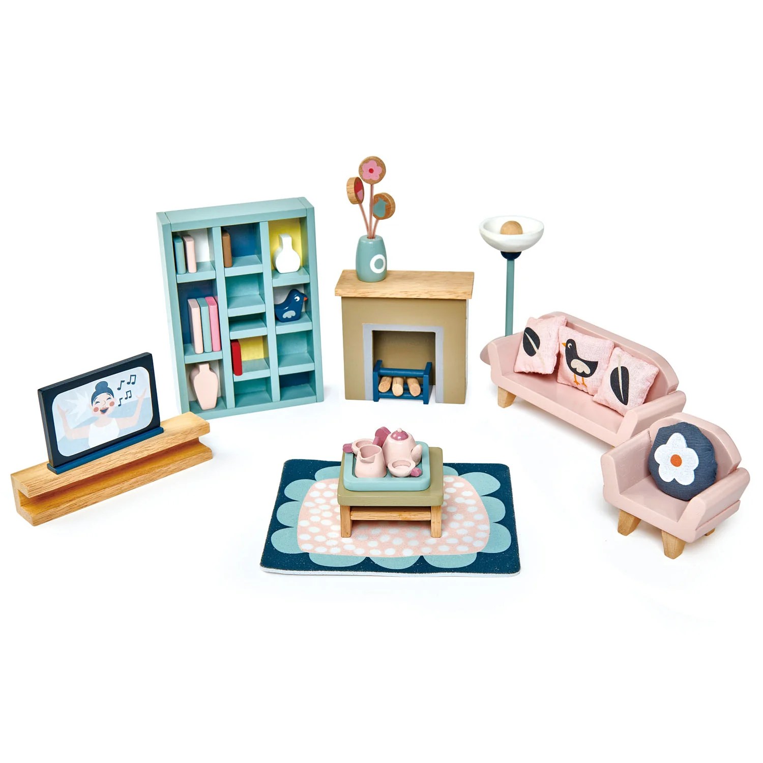 Dovetail Bundle (Dovetail House, Doll Family, 5 Room Sets