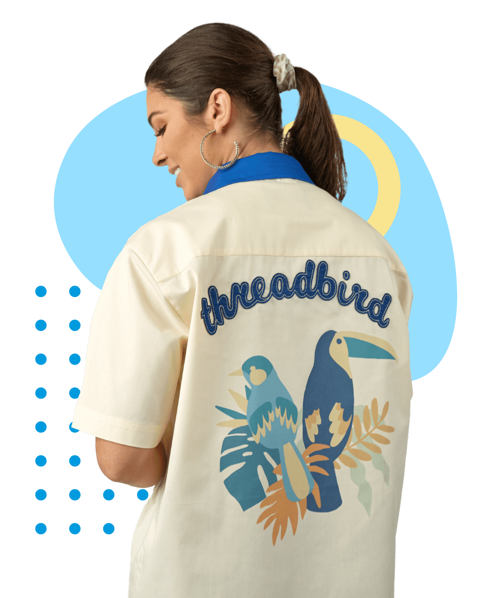 Custom ButtonUp Shirts Cut & Sew Shirts Threadbird