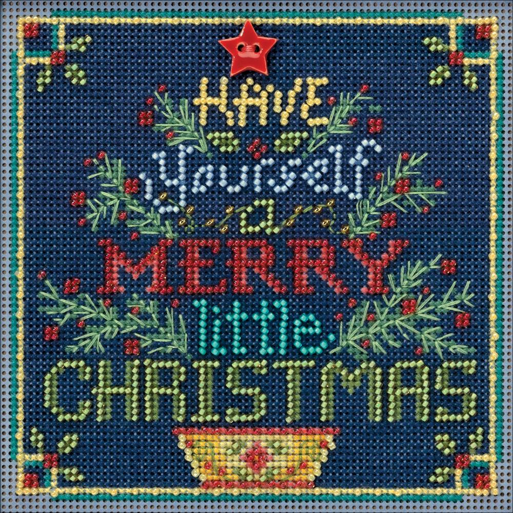 Have Yourself a Merry Little Christmas Cross Stitch Kit MH 141831