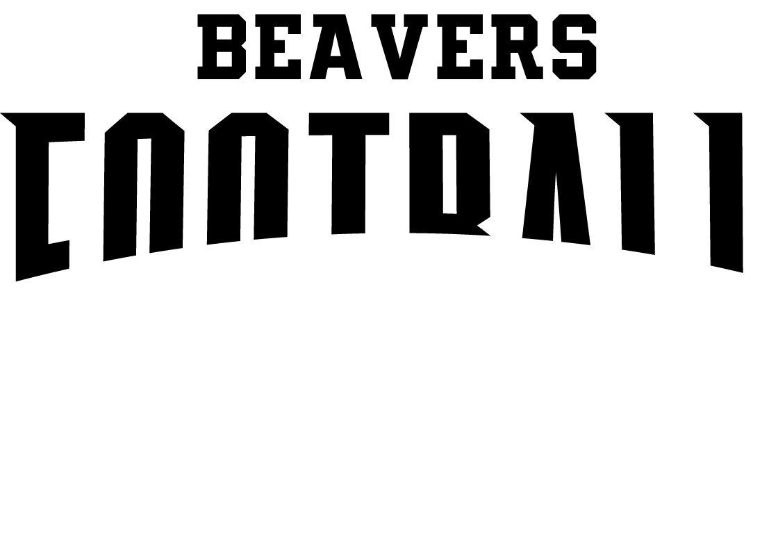 Beavers Football Arched ThreadFather