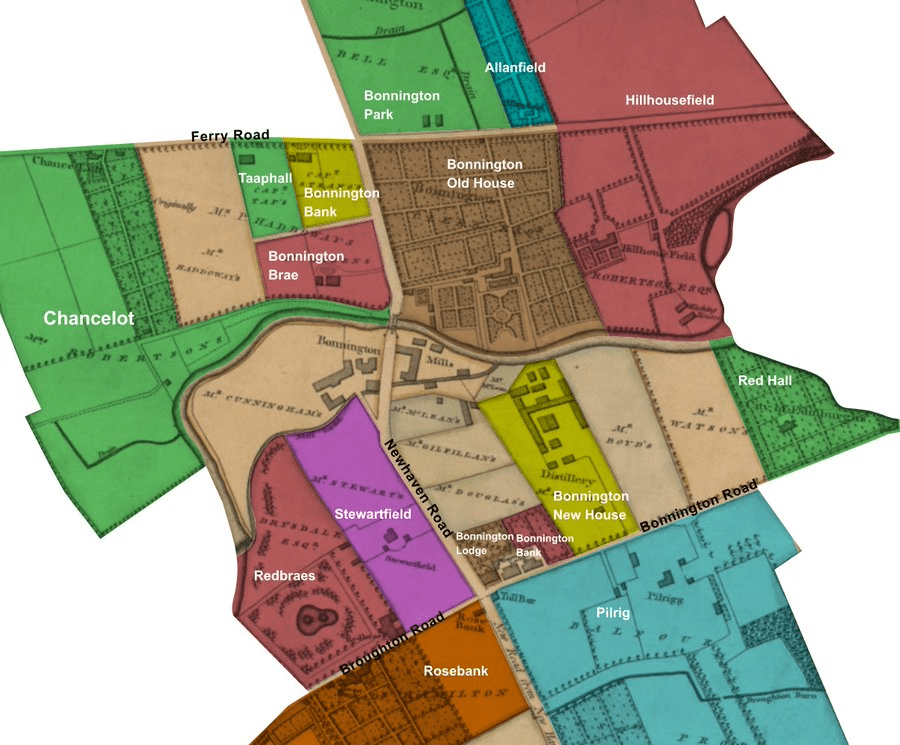 The thread about Bonnington; its early history; where its name comes