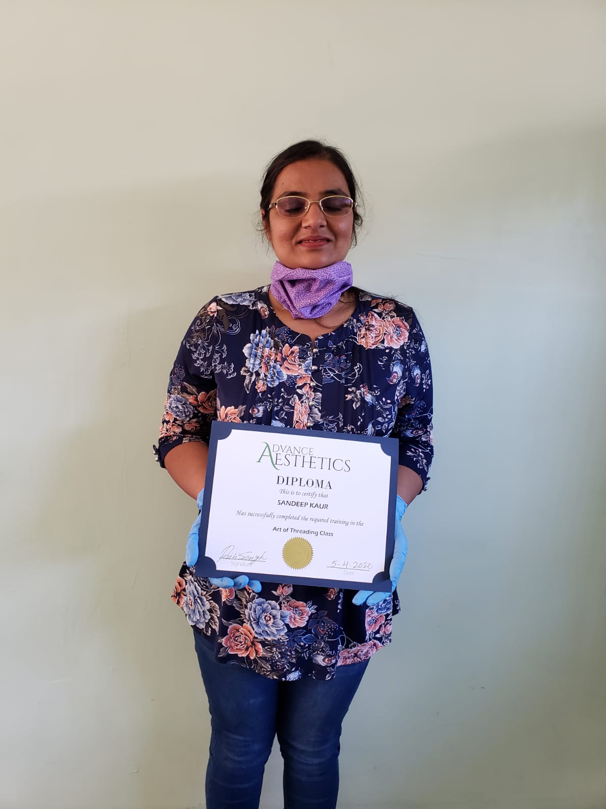 Get your threading certification from the pros. We teach you all