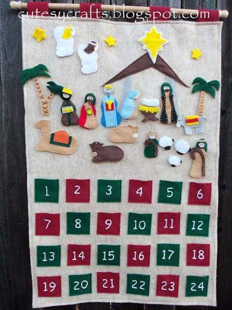 Countdown to Christmas with Cheery Advent Calendar Sewing Patterns