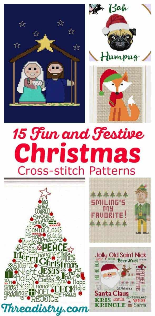 Holidays Cross Stitch Pattern Instant Download PDF