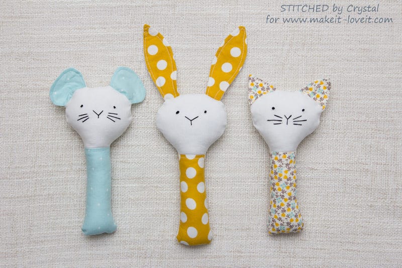 Cute and Quick Easy baby toy sewing patterns