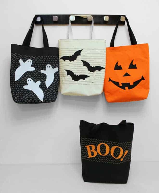 Harrowing Halloween Trick or Treat Bag Sewing Patterns
