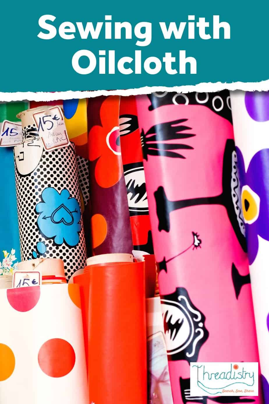 Sewing oilcloth howto, tips and tricks