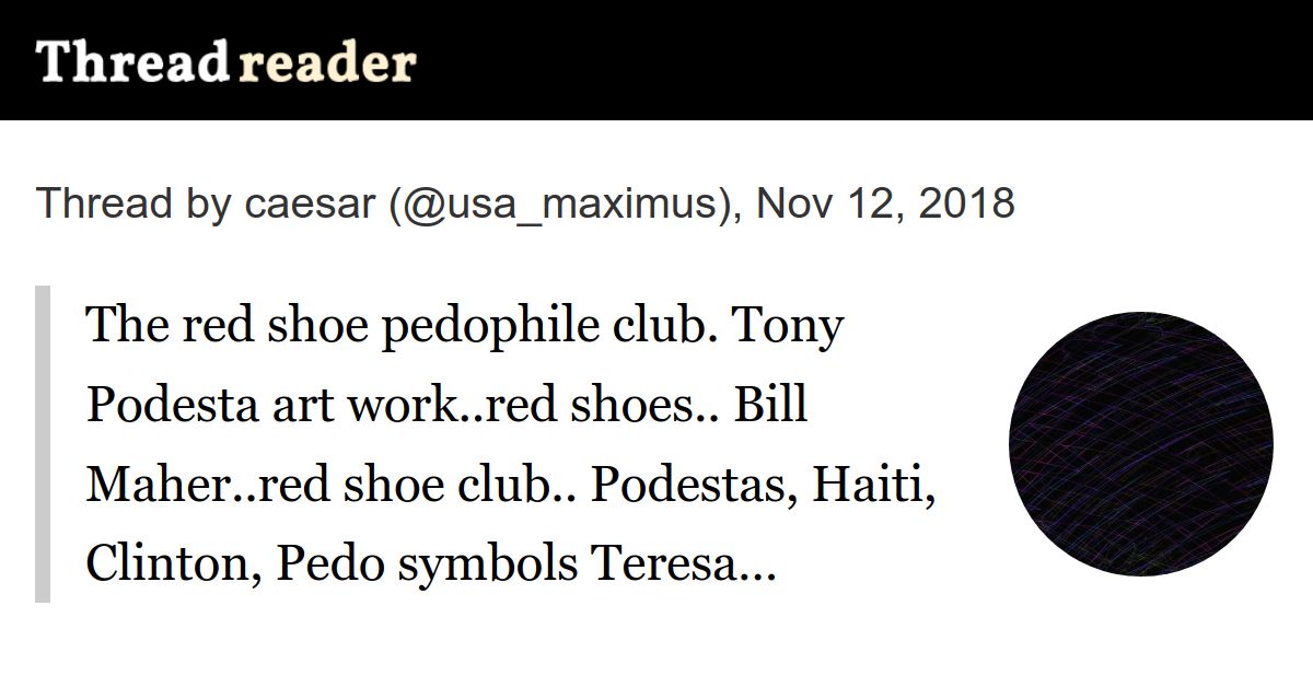 Thread by usa_maximus on Thread Reader App Thread