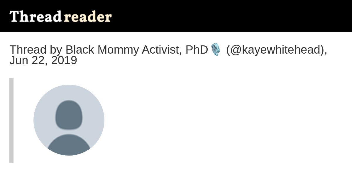 Thread by kayewhitehead "Spent the bulk of my day at Poe Homes, a