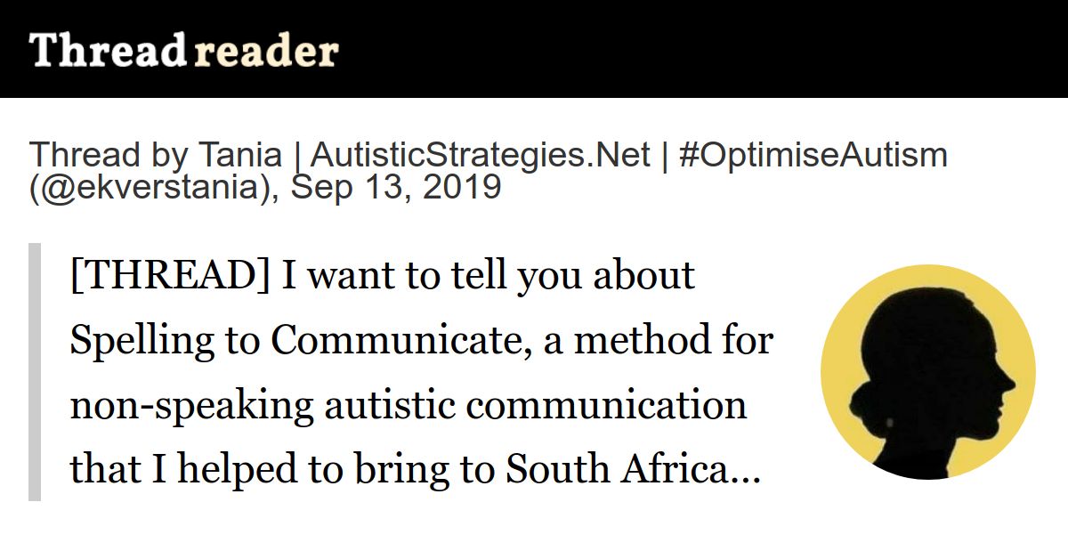 Thread by ekverstania "[THREAD] I want to tell you about