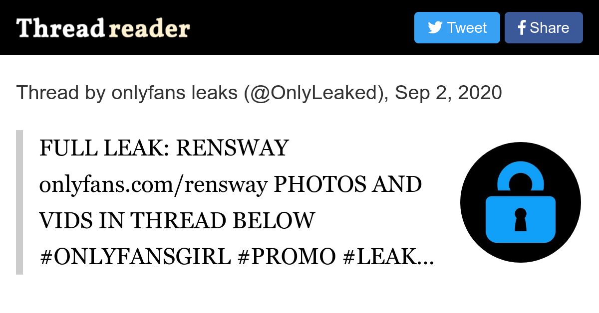 Thread by @OnlyLeaked on Thread Reader App – Thread Reader App