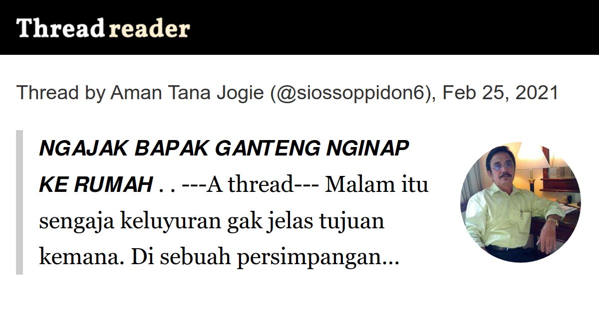 Thread by siossoppidon6 on Thread Reader App Thread Reader App