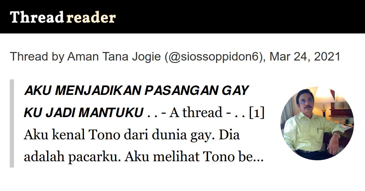Thread by siossoppidon6 on Thread Reader App Thread Reader App