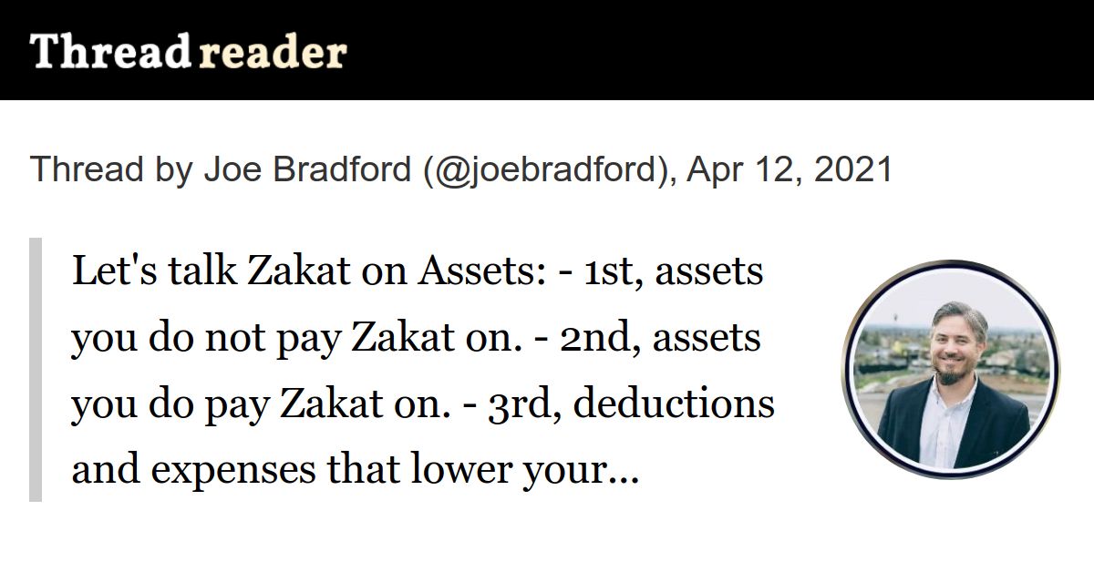 Thread by joebradford on Thread Reader App Thread Reader App