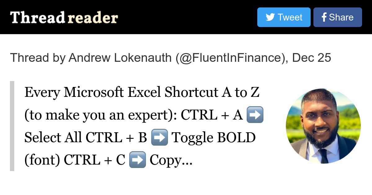 Thread by FluentInFinance on Thread Reader App Thread Reader App
