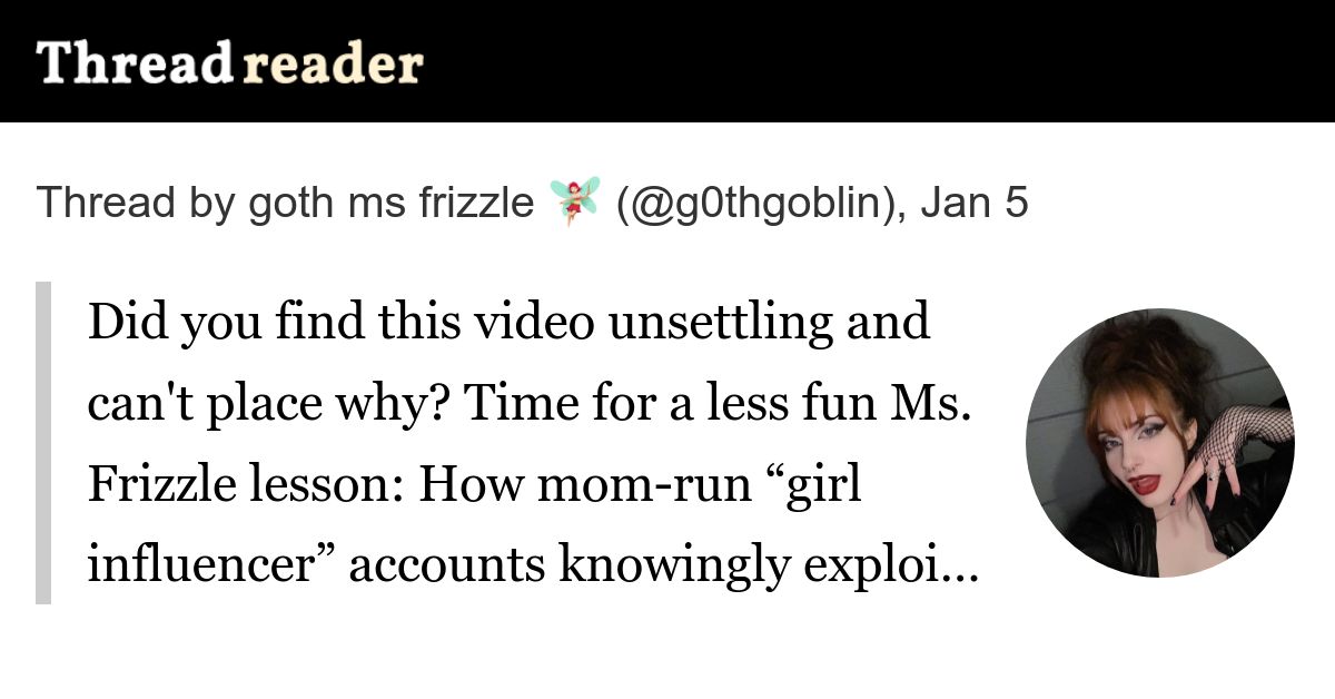 Thread by @g0thgoblin on Thread Reader App – Thread Reader App