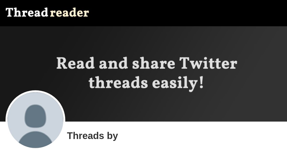 TaraBull's Threads – Thread Reader App
