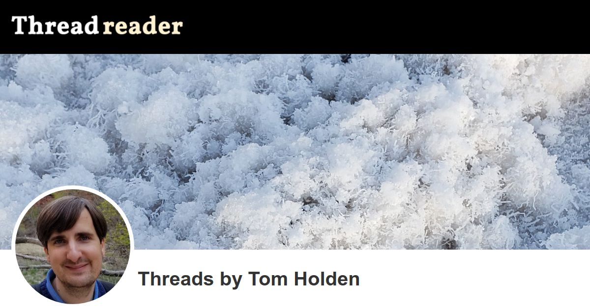 Tom Holden's Threads Thread Reader App