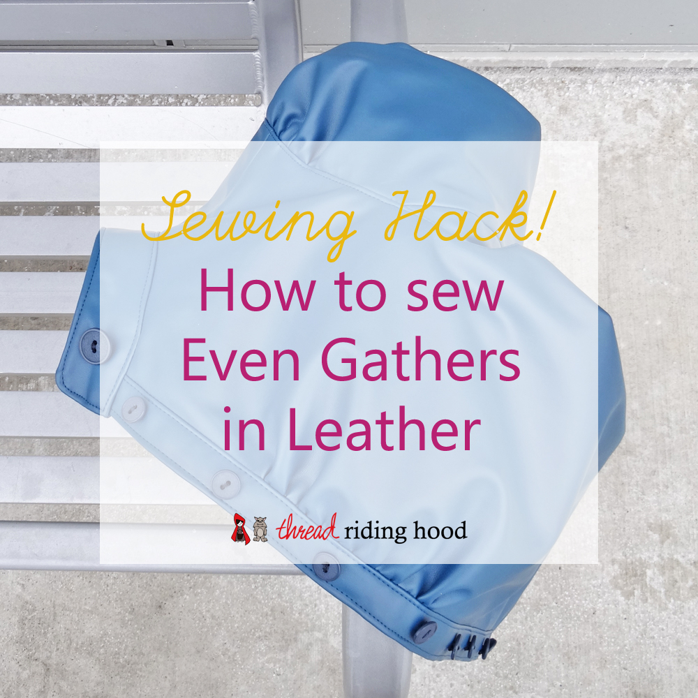 How to Sew Leather {a Round Up}Thread Riding Hood