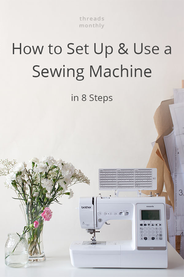 Set A Sewing Machine Seam Guide Coloring Pages