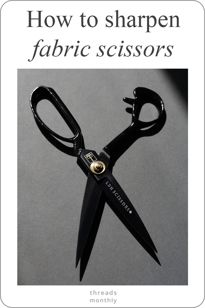 I Asked 3 Pros How to Sharpen Fabric & Pinking Scissors