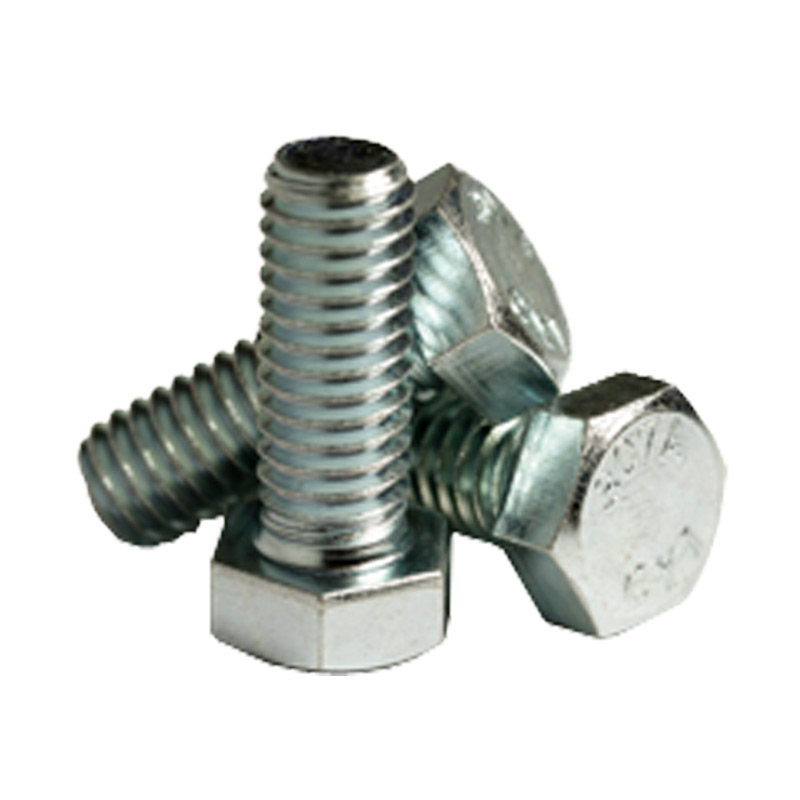 Hex Bolts Zinc Plated Steel Grade 2 Thread Source