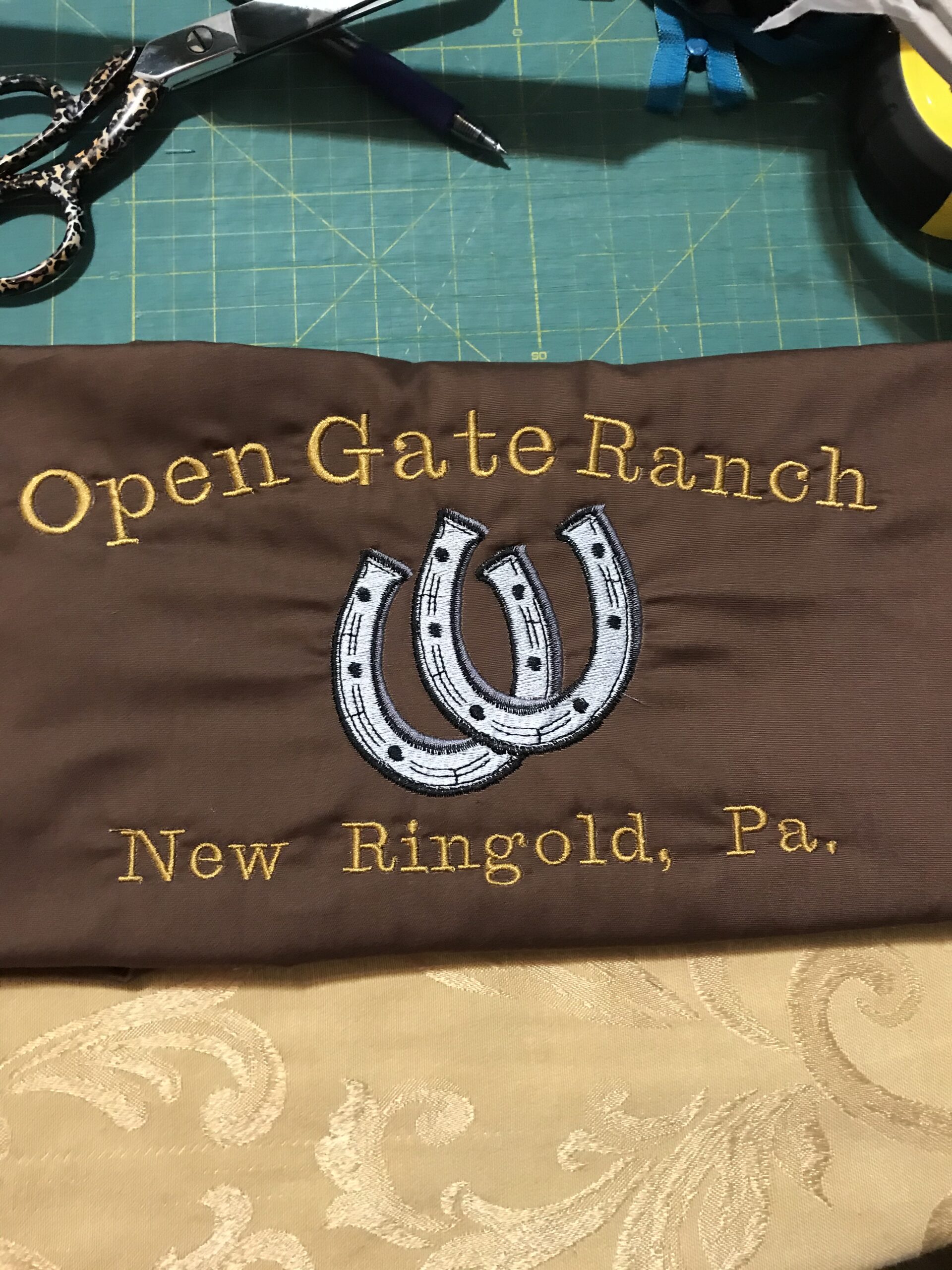 Horse Blankets Threadwork by Robin