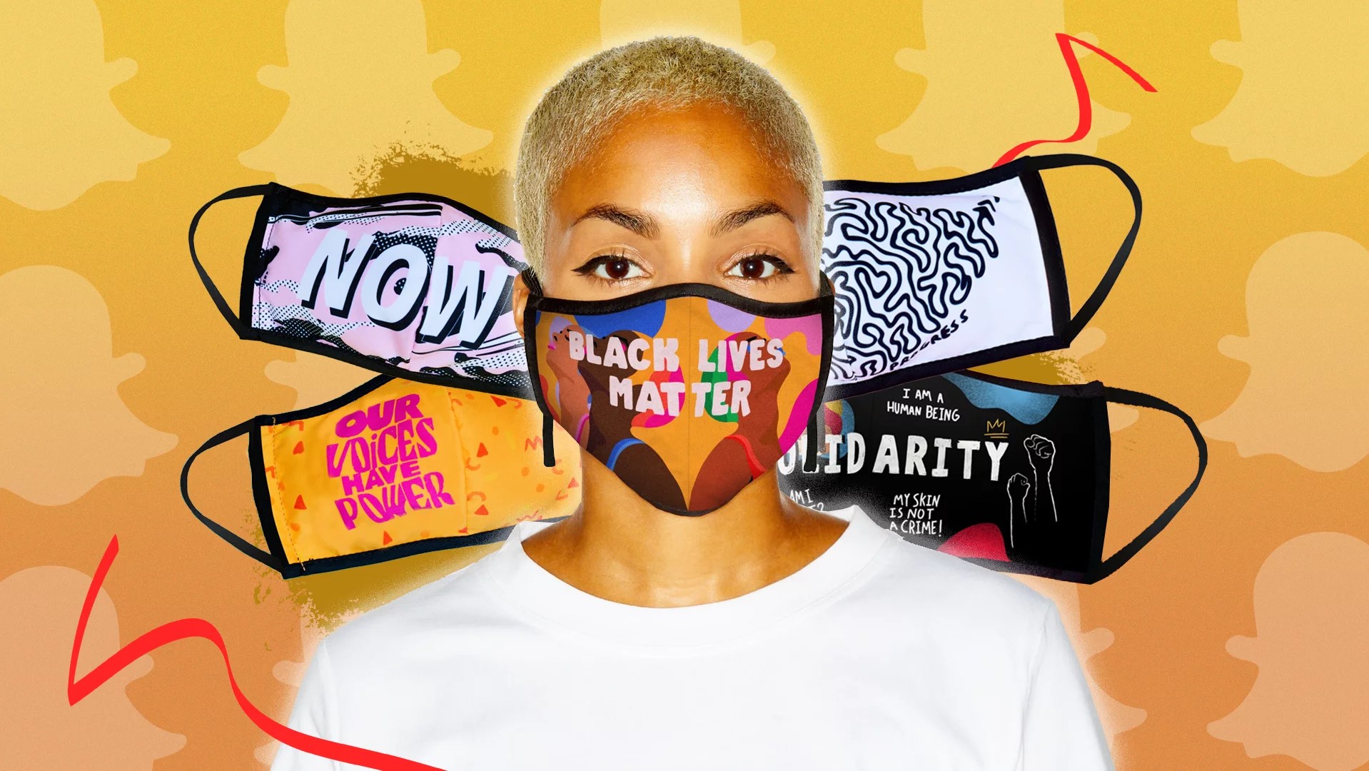 Snapchat launches face masks for 2020 March on Washington Thred Website