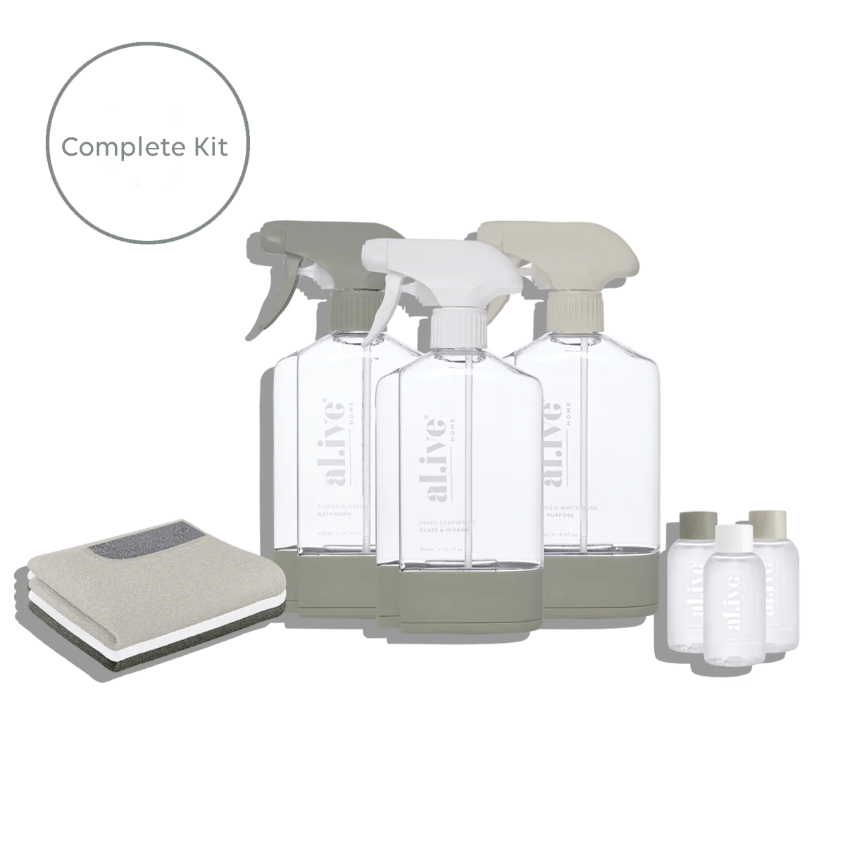 Al.ive Body Home Cleaning Starter Kit Three0Two Home & Gifts