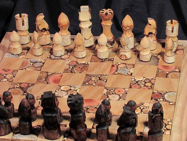 Handmade chess set (1) - Three Arts