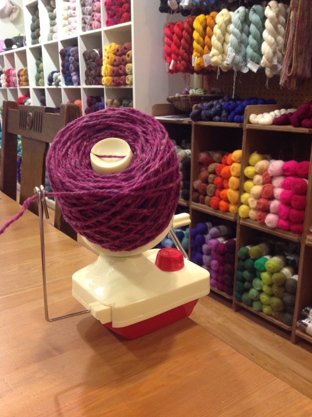 Lacis Yarn Ball Winder Three Bags Full Yarn Store Shop Online
