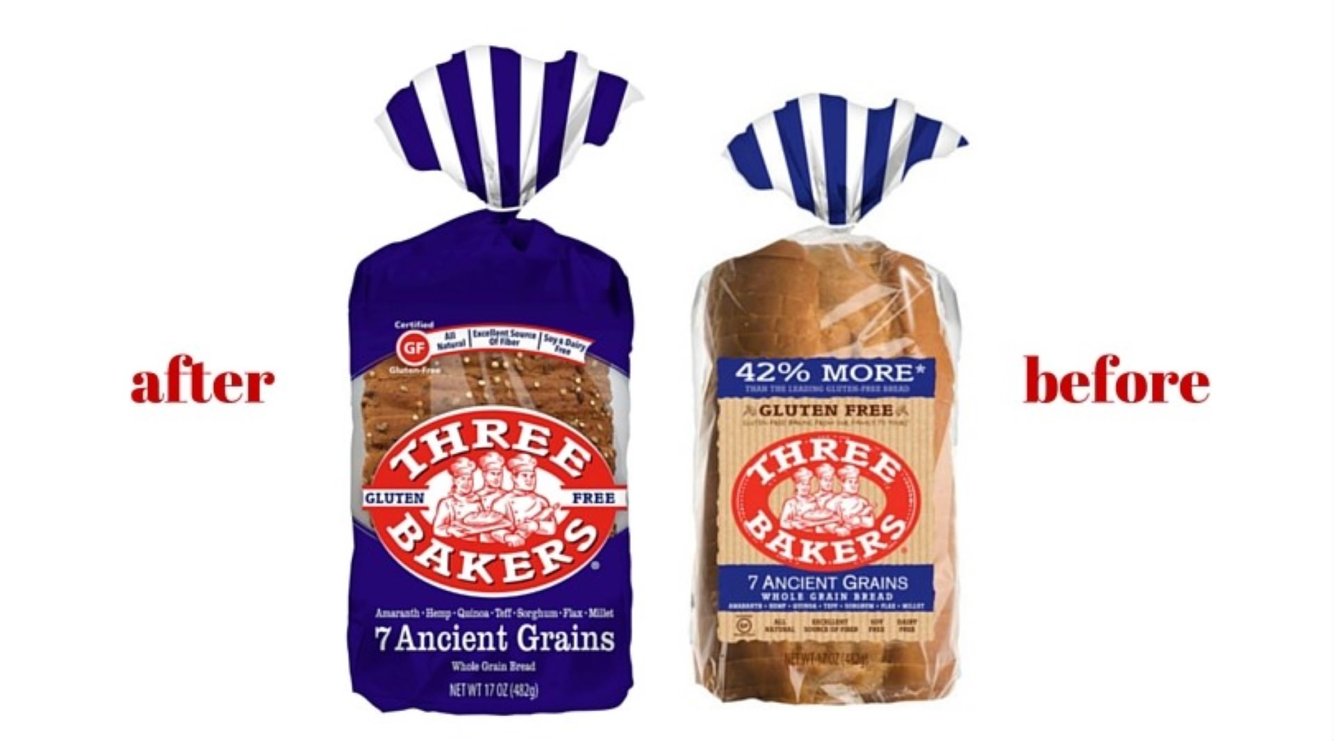 Introducing New Three Bakers Bread Packaging Three Bakers