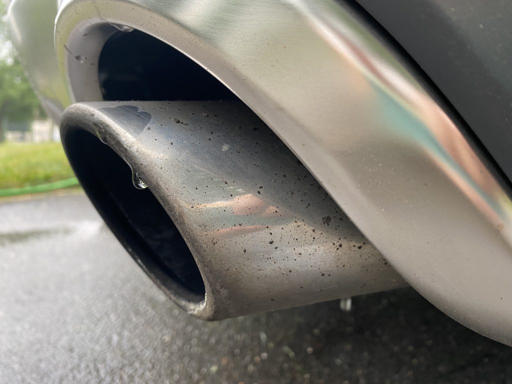 Clean Exhaust Tips the Cheap and Easy Way
