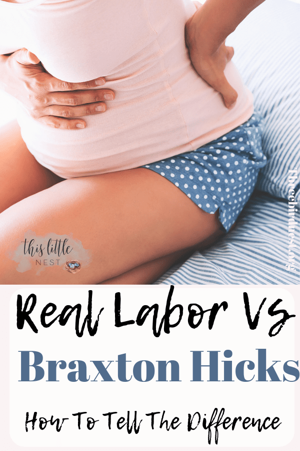 Is It Braxton Hicks Or Real Contractions? This Little Nest