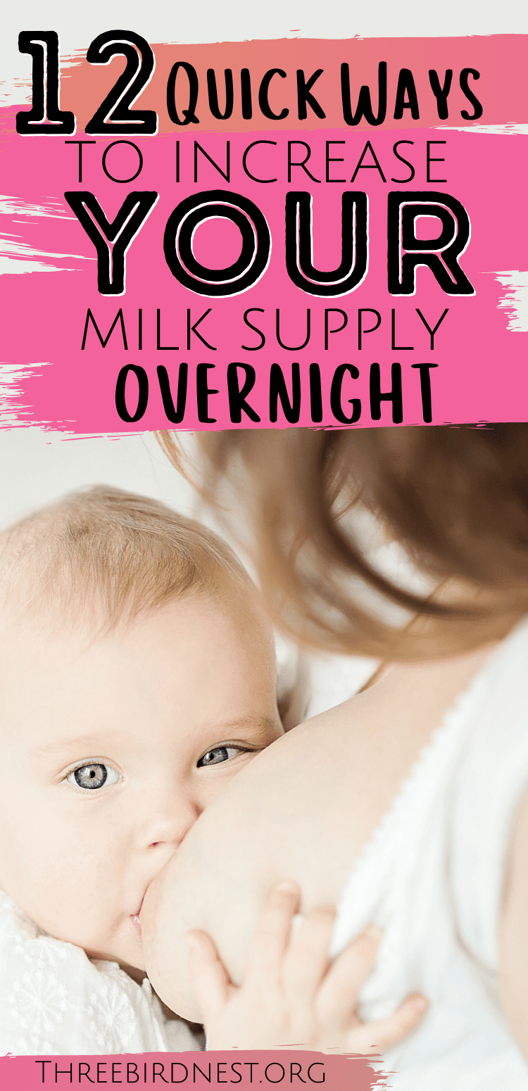 How To Increase Milk Supply In One Day This Little Nest