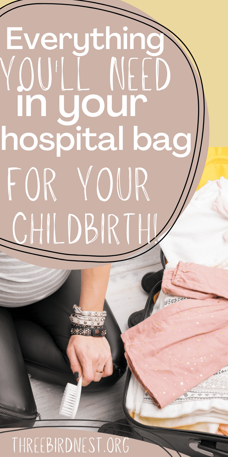 What To Pack In Your Hospital Bag For Childbirth This Little Nest