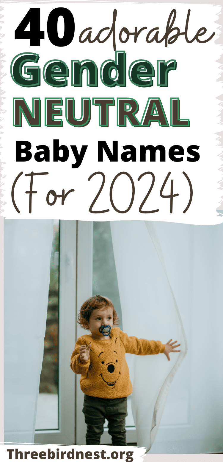 Gender Neutral Names The Beauty of Gender Neutral Names This Little Nest