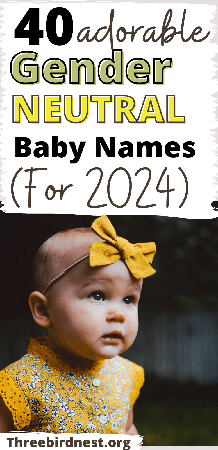 Gender Neutral Names The Beauty of Gender Neutral Names This Little Nest